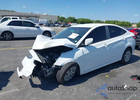 2017 Hyundai Accent Se из США, поврежденный, VIN KMHCT4AE7HU222363